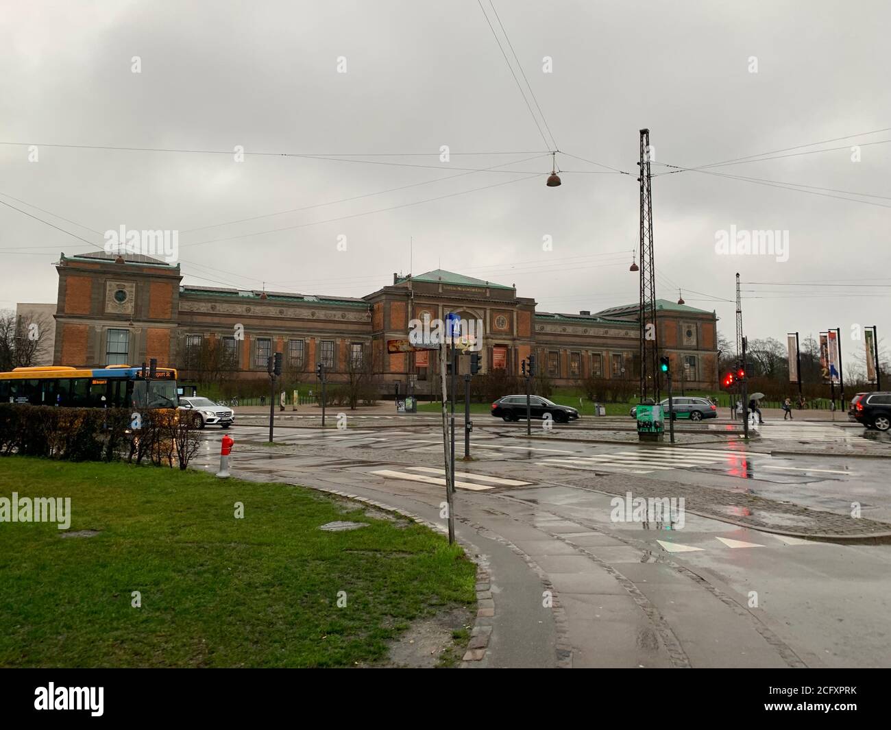 Fachada del museo SMK (Statens Museum for Kunst). Copenhague/ Dinamarca Foto de stock