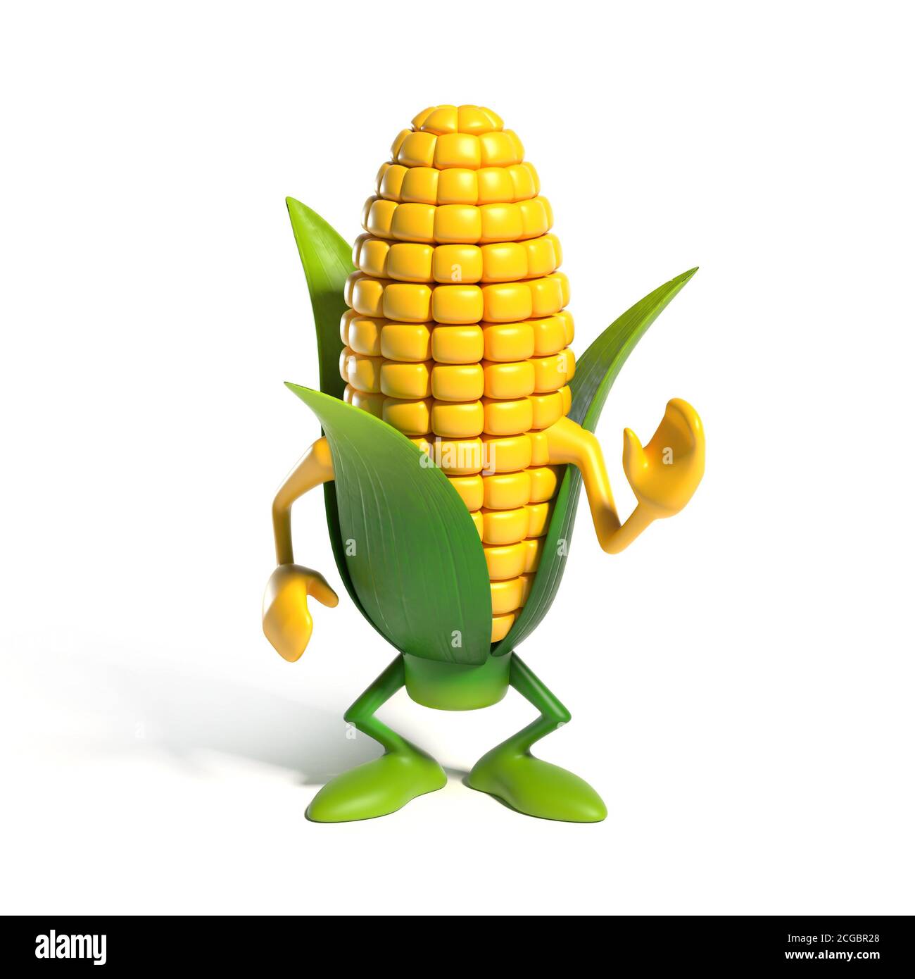 Dibujos animados de mazorca de maíz Imágenes recortadas de stock - Alamy