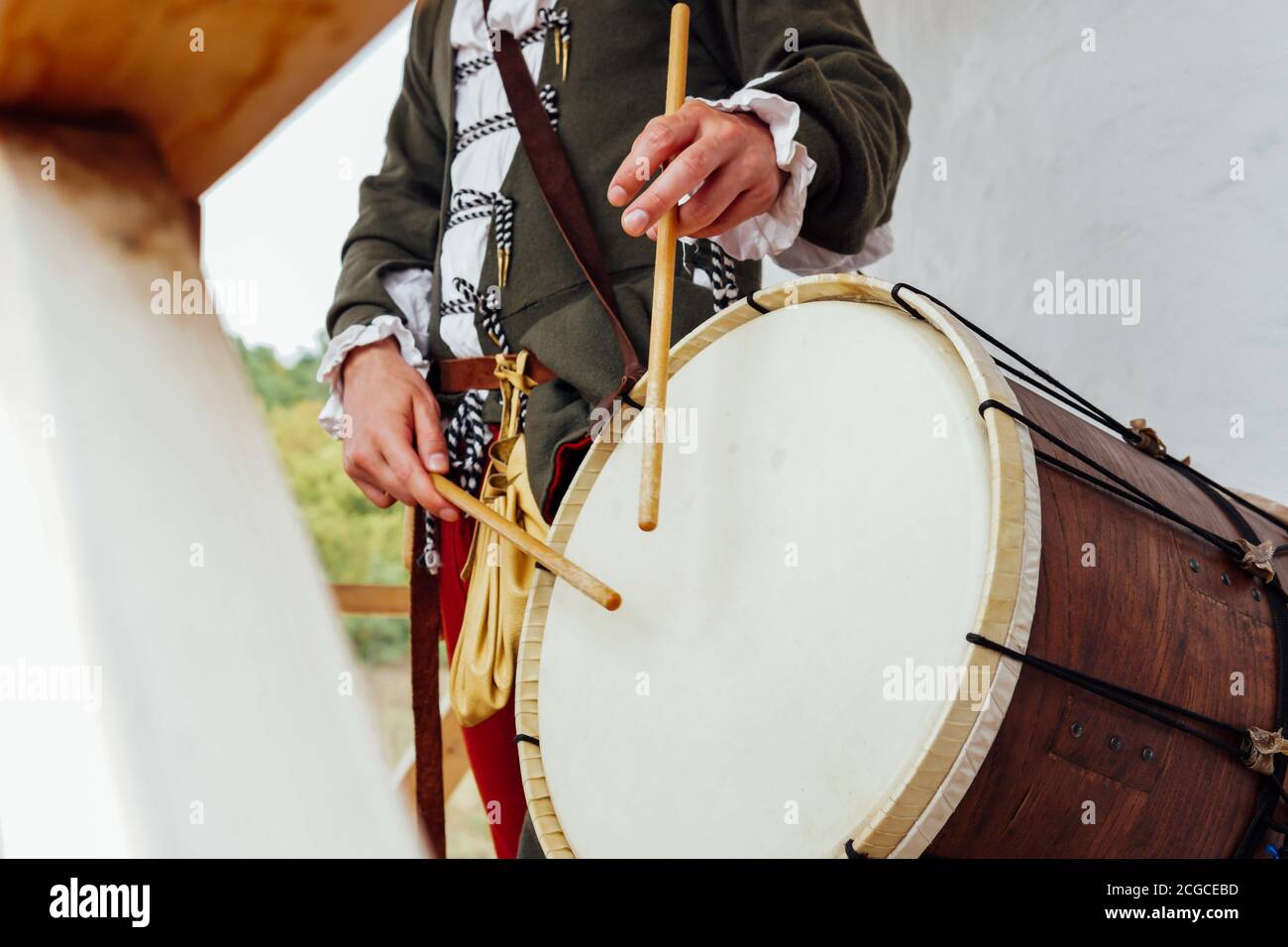 El baterista late en la música clásica de percusión Fotografía de stock -  Alamy