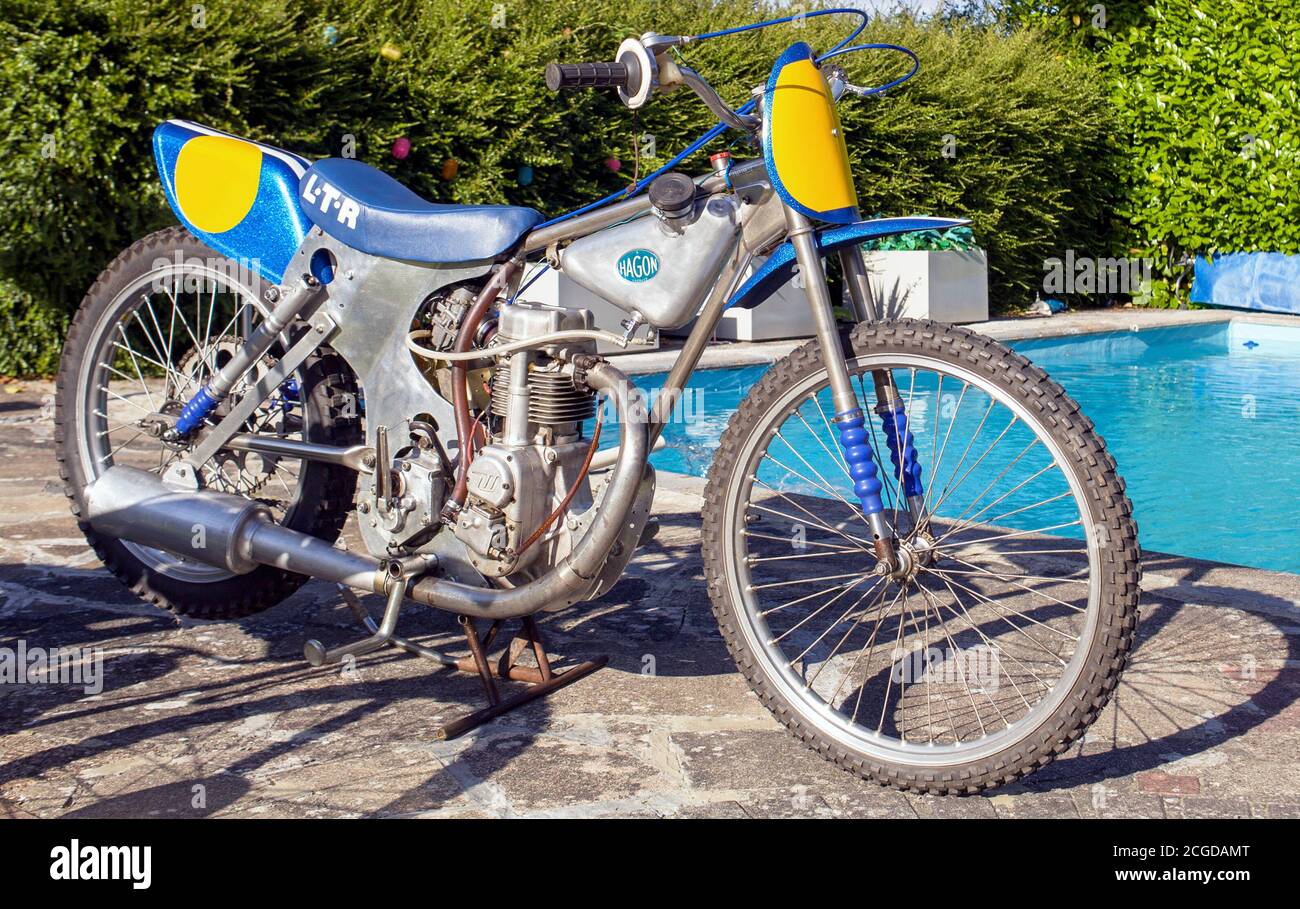 Bicicleta de pista de hierba Hagon LTR Foto de stock