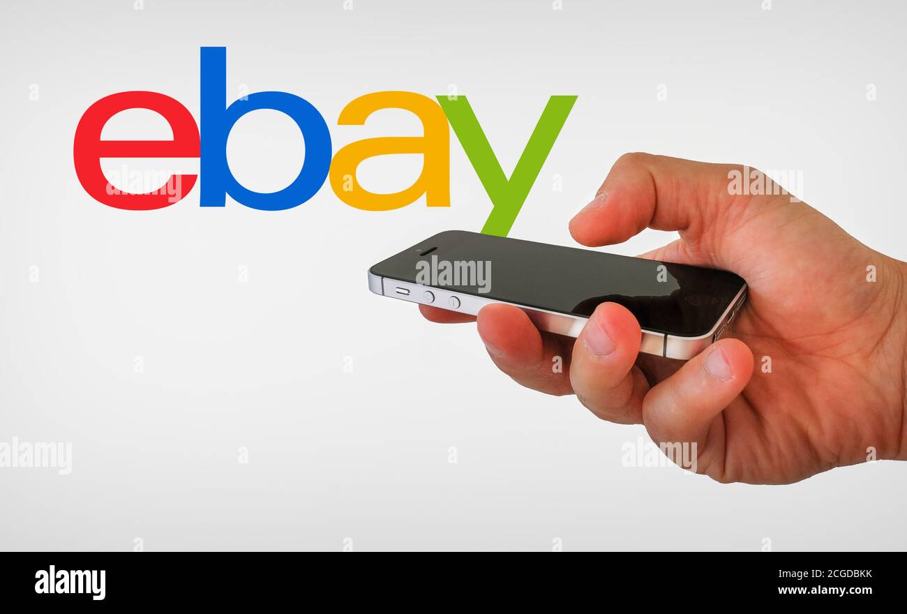 Logotipo de ebay Foto de stock