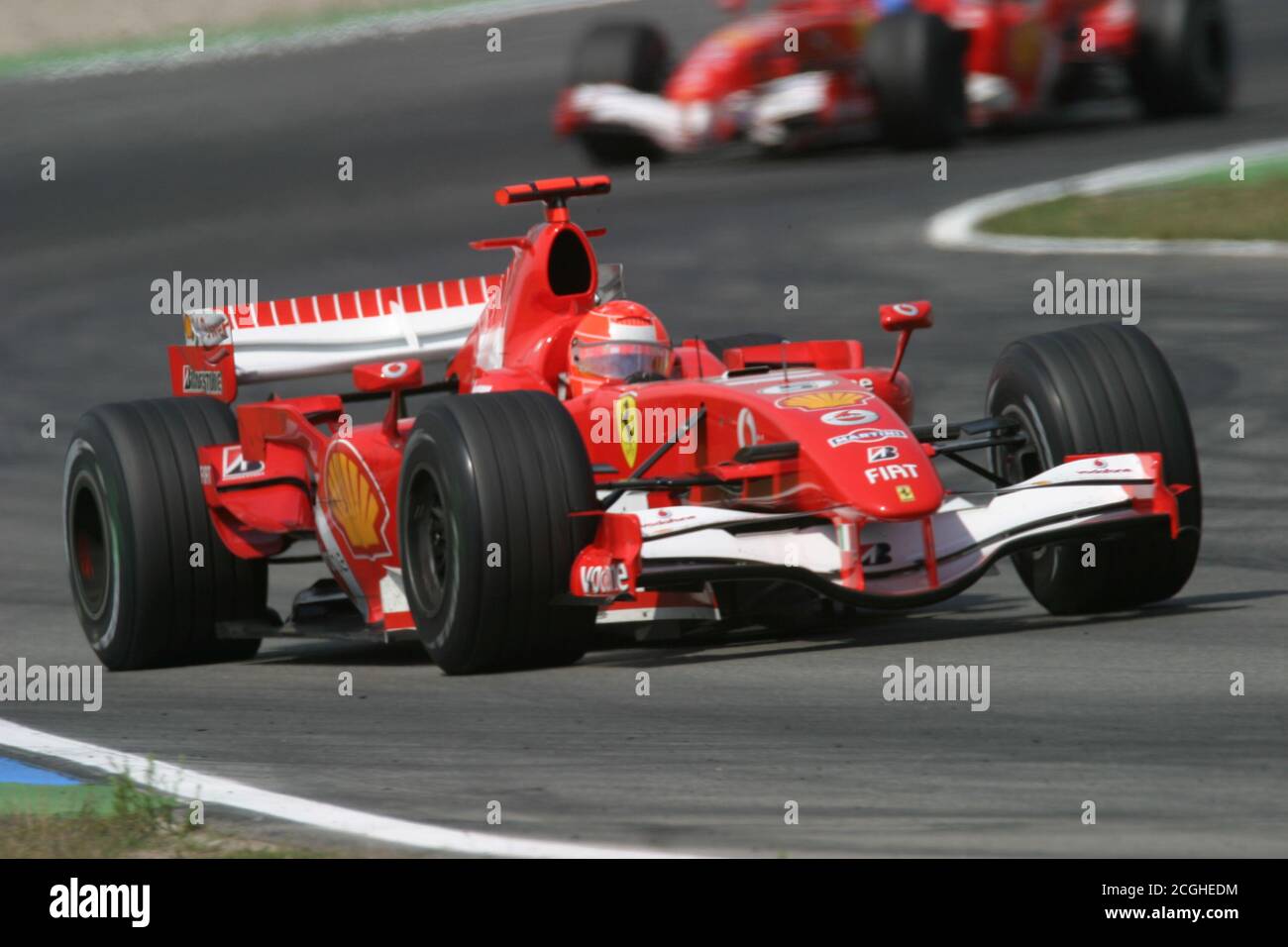 Michael Schumacher, GER, Scuderia Ferrari, F1, Gran Premio de Alemania 2006 Foto de stock