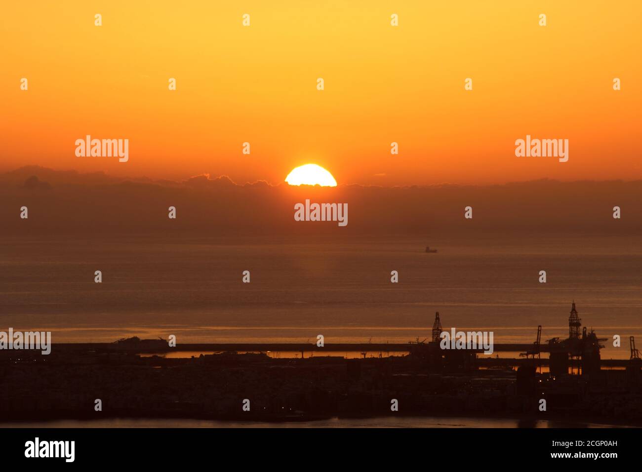 Sonnenaufgang, Las Palmas de Gran Canaria Fotografía de stock - Alamy