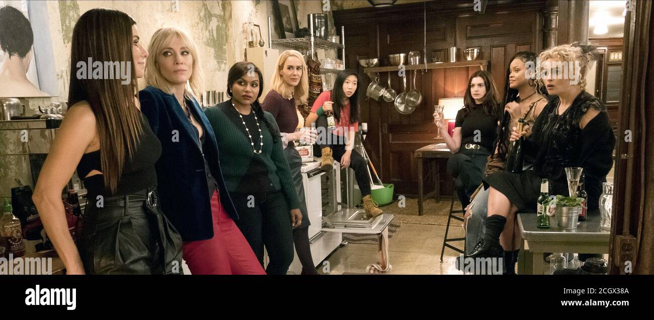 SANDRA BULLOCK, CATE BLANCHETT, MINDY KALING, SARAH PAULSON, AWKWAFINA