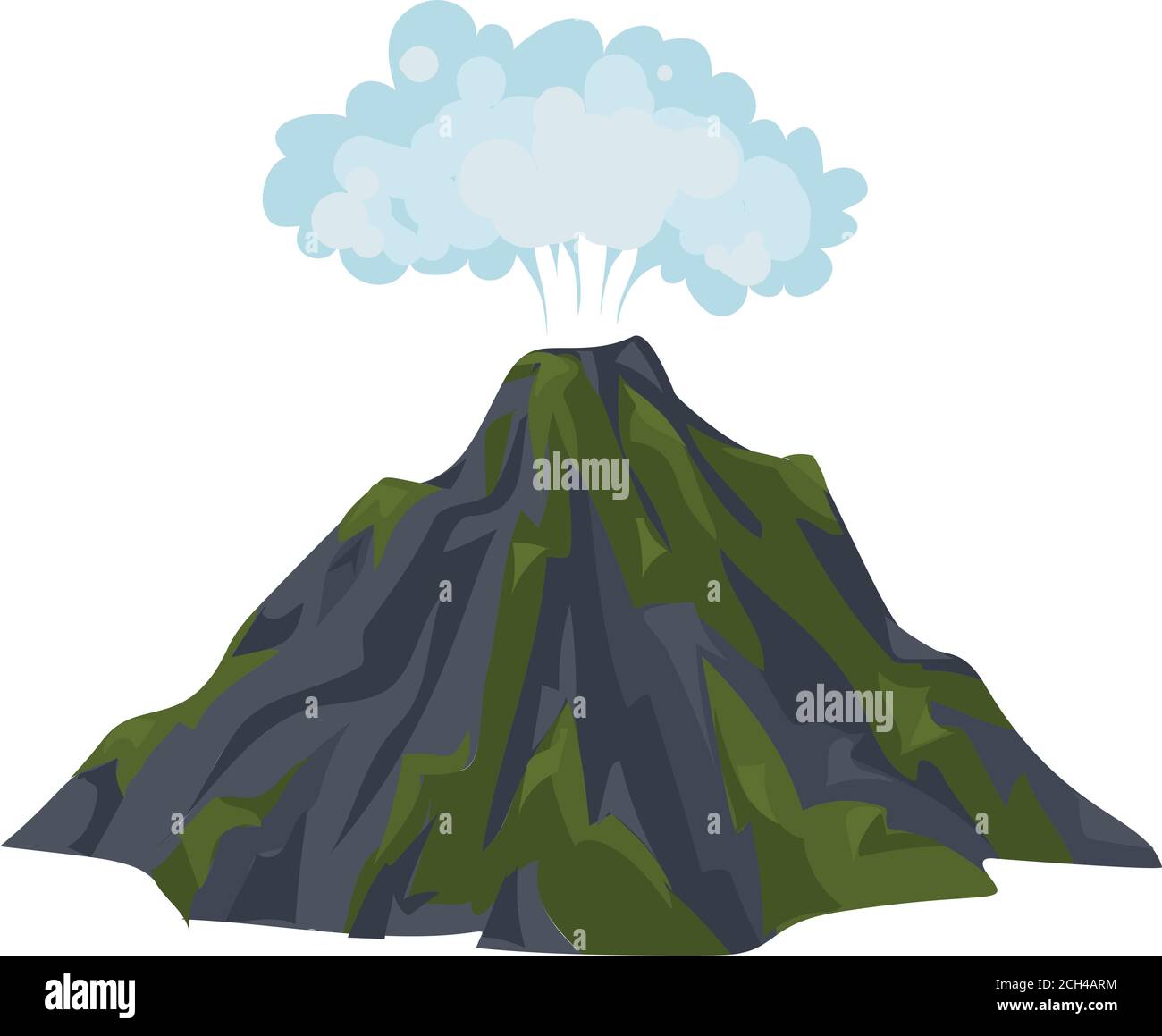 Icono del volcán. Dibujo animado de icono de vector de volcán para diseño web aislado sobre fondo blanco Imagen Vector de stock - Alamy Icono del volcán. Dibujo animado de icono de vector de volcán para diseño web aislado sobre fondo blanco Imagen Vector de stock - Alamy