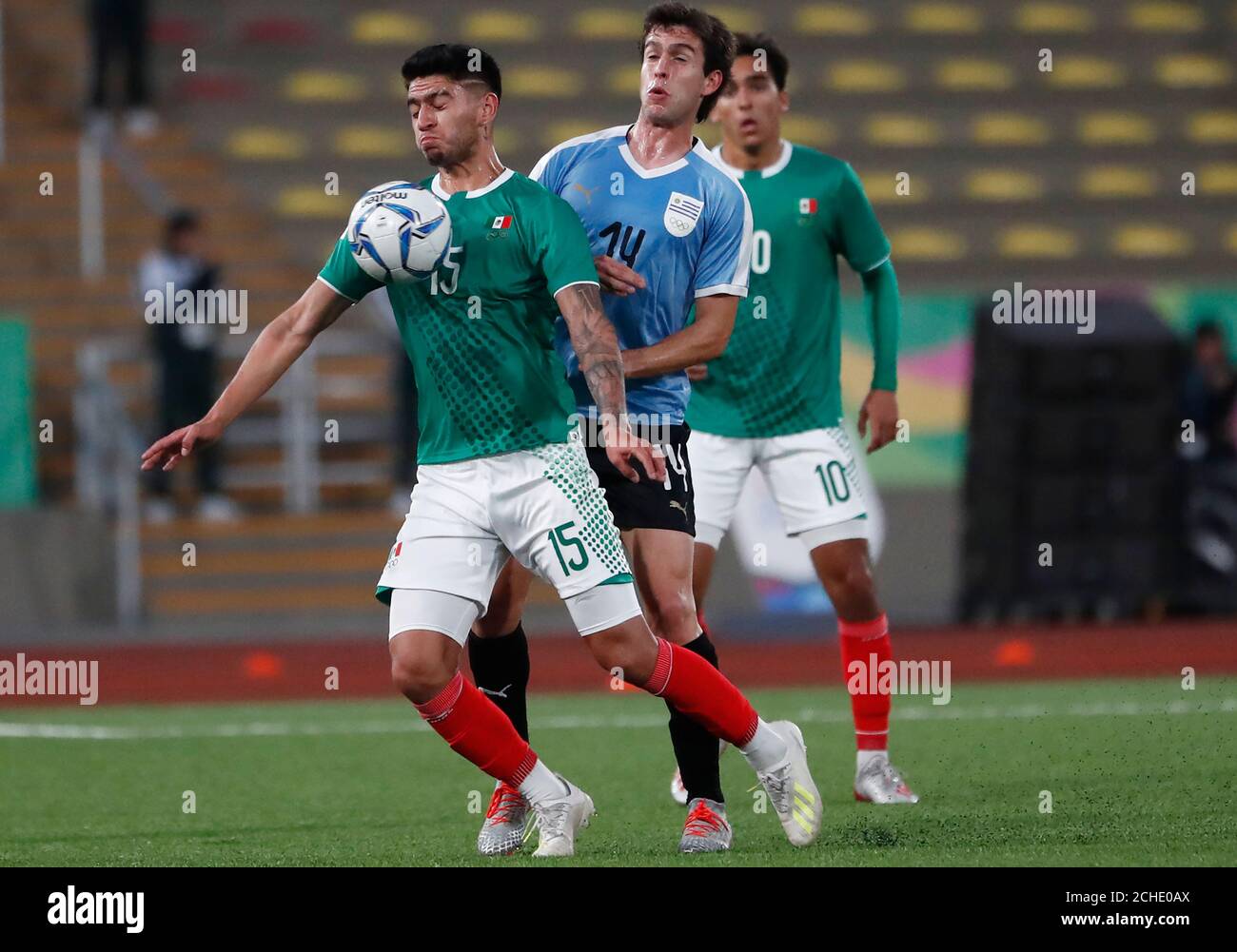 Futbol Xviii Juegos Panamericanos Partido De La Medalla De Bronce Masculino Uruguay Contra Mexico Lima 2019 Estadio San Marcos Lima Peru 10 De Agosto De 2019