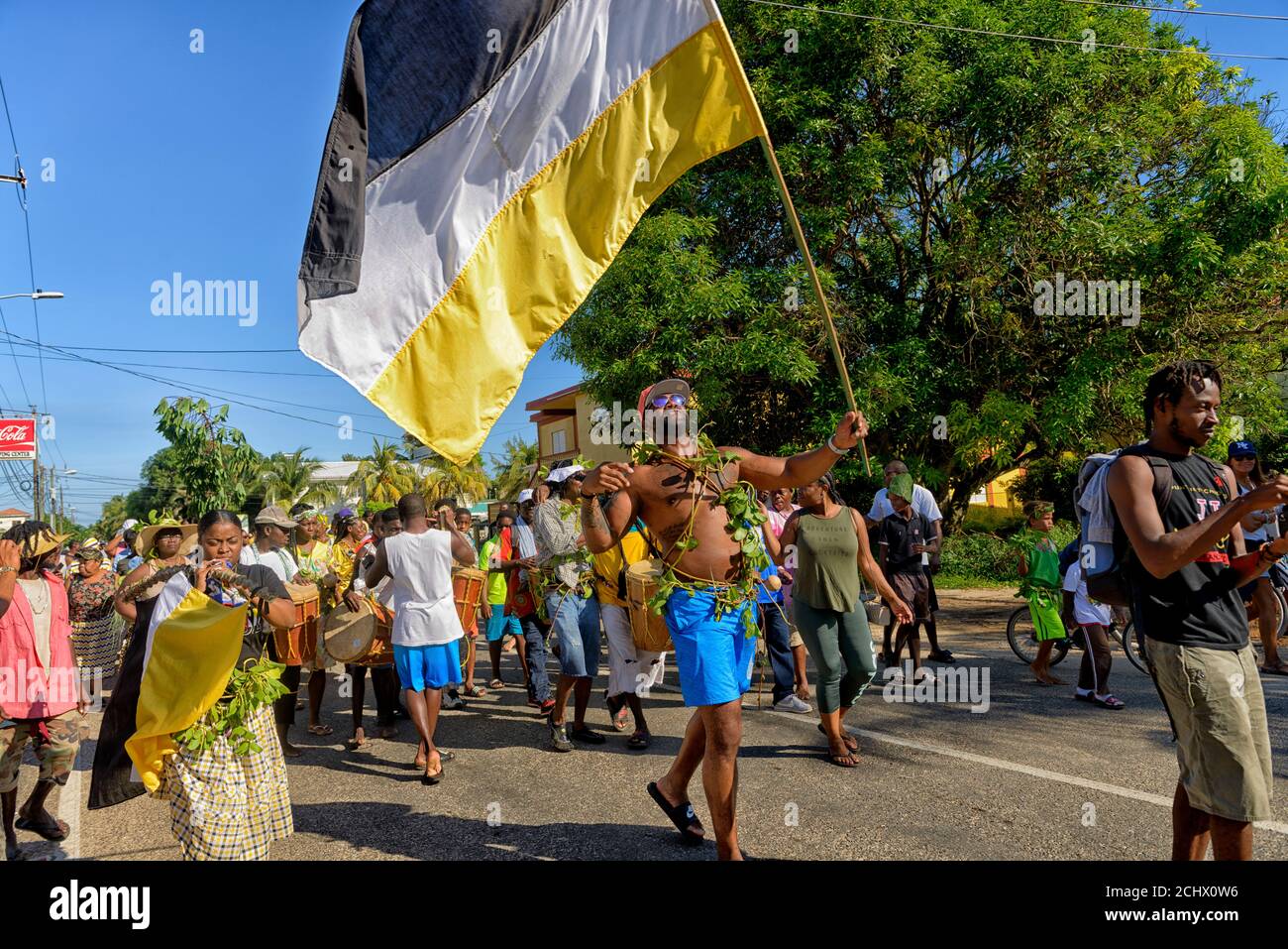 Hopkins Village, distrito de Stann Creek, Belice 19 de noviembre de