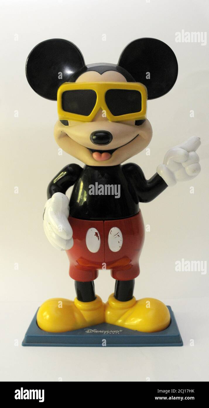 Mickey Mouse TOY Viewer y tampon, 3D View Master visor estereoscópico, MICKEY MOUSE DISNEY Foto de stock