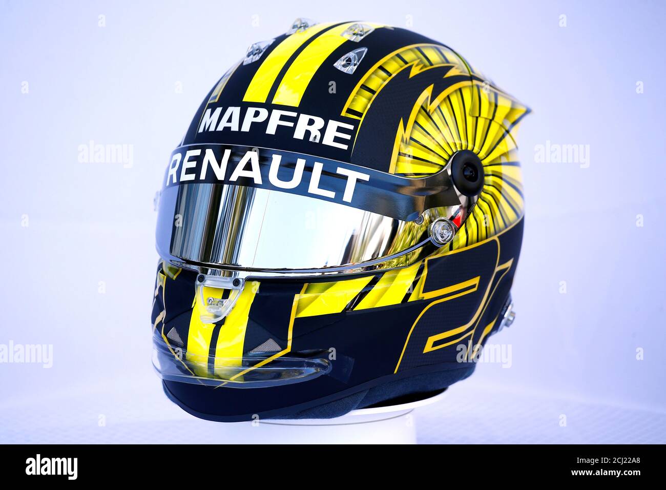 El casco de nico hulkenberg fotografías e imágenes de alta resolución -  Alamy