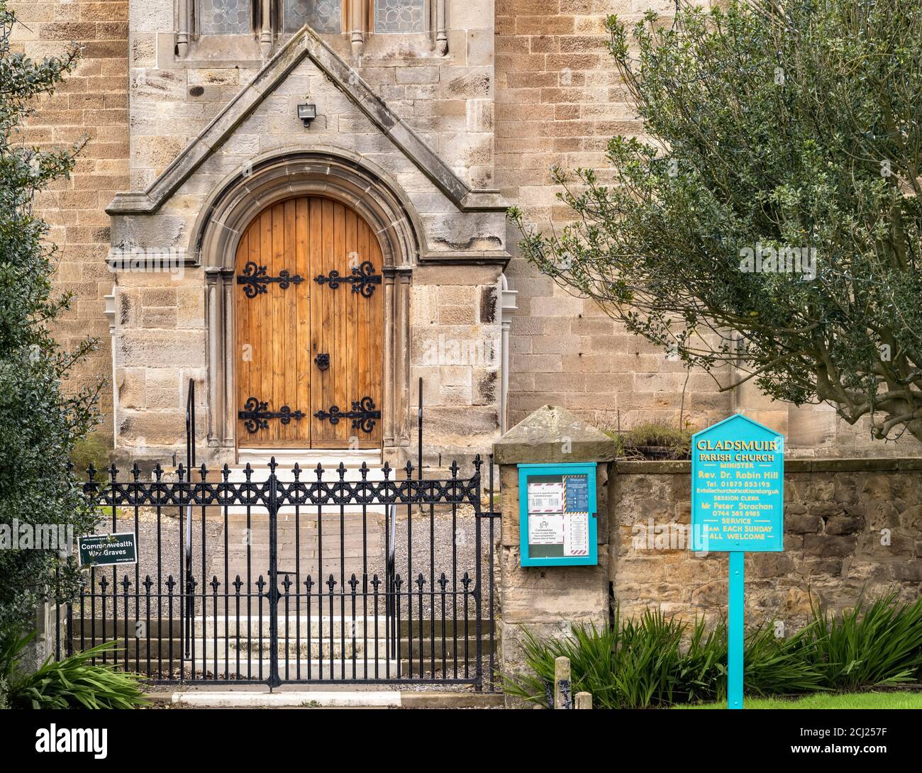 Iglesia Parroquial de Gladsmuir, East Lothian, Escocia, Reino Unido. Foto de stock