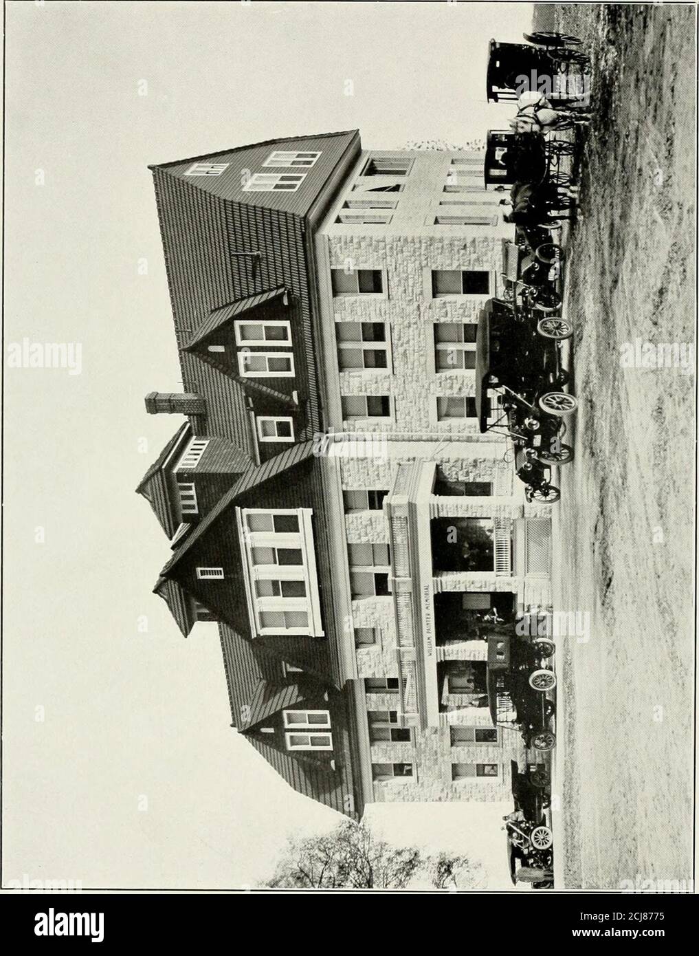 . William Painter y su padre, Dr. Edward Painter bocetos y