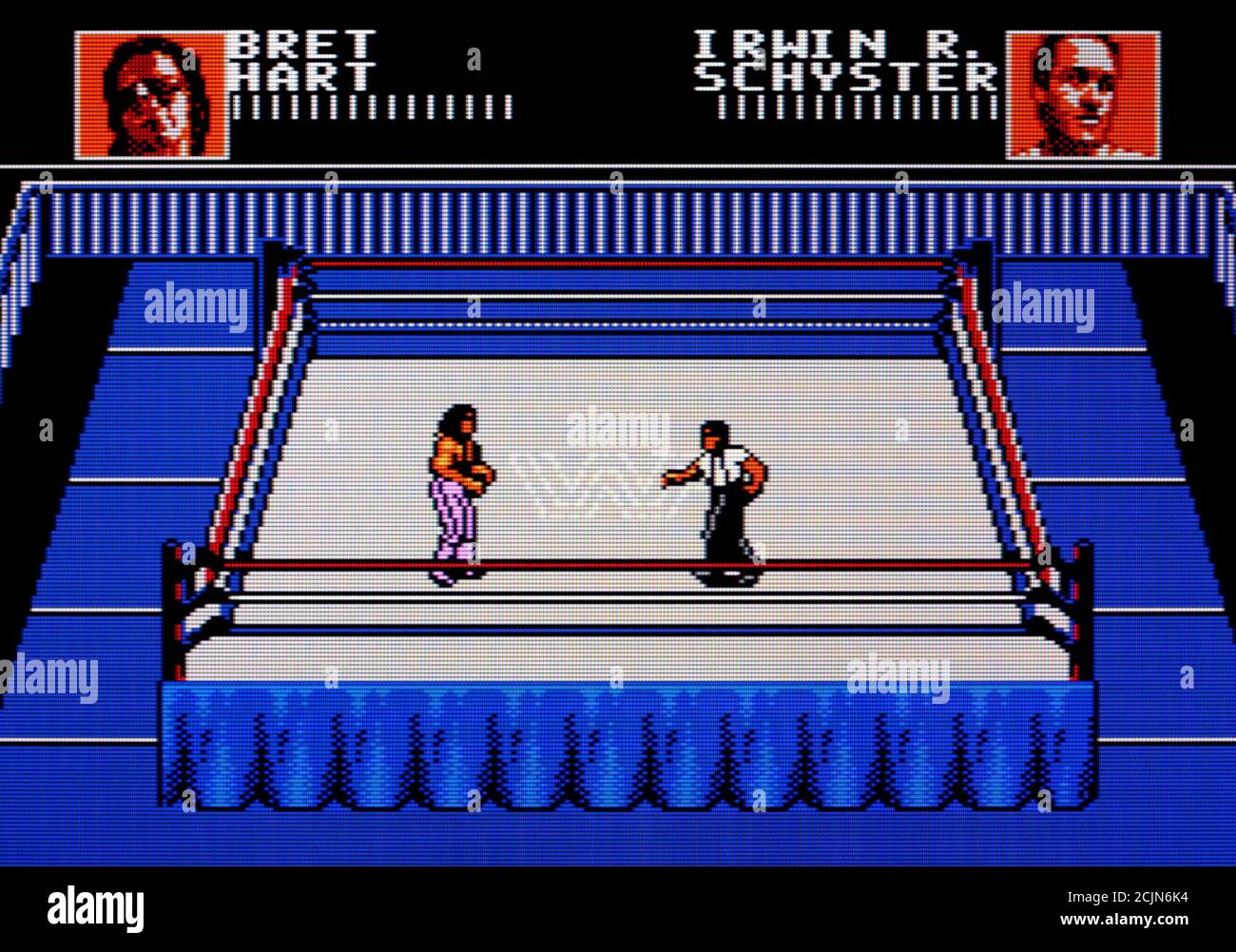 WWF Wrestlemania Steel Cage Challenge - Nintendo Entertainment System - NES  Videogame - sólo para uso editorial Fotografía de stock - Alamy