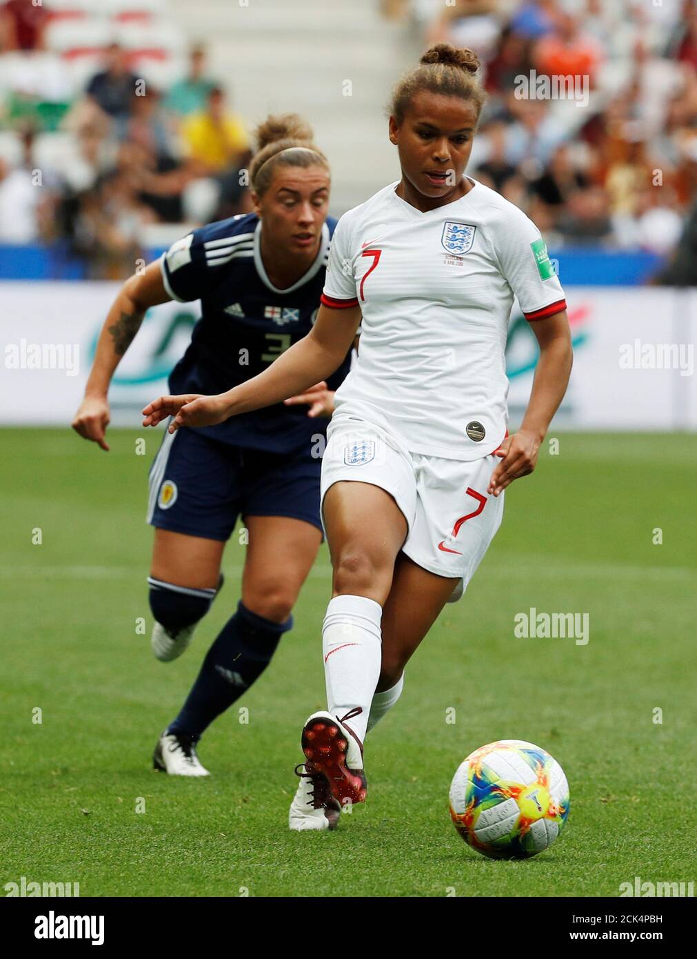 Fútbol Fútbol - Copa Mundial Femenino - D Inglaterra Escocia - Allianz Riviera, Francia - 9 de