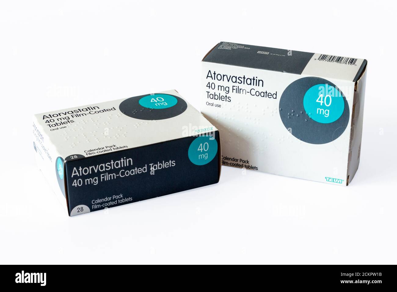 Medicamento para reducir el colesterol atorvastatina fotografías e imágenes de alta resolución