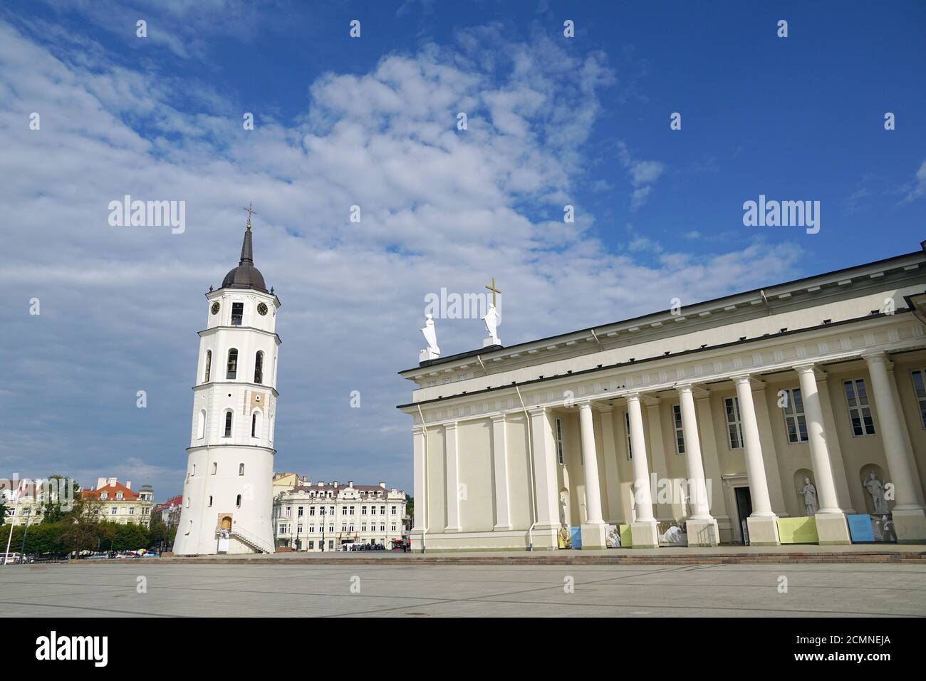 Catedral Basílica de San Estanislao y San Ladislao de Vilna, Vilna, Lituania, Europa Foto de stock