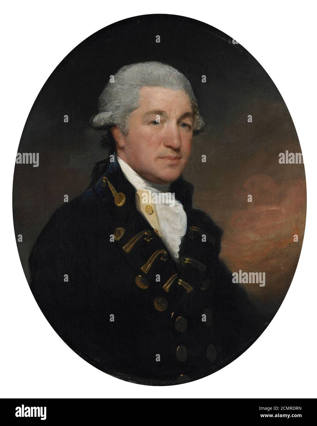 John Jones de Frankley - Gilbert Stuart Foto de stock