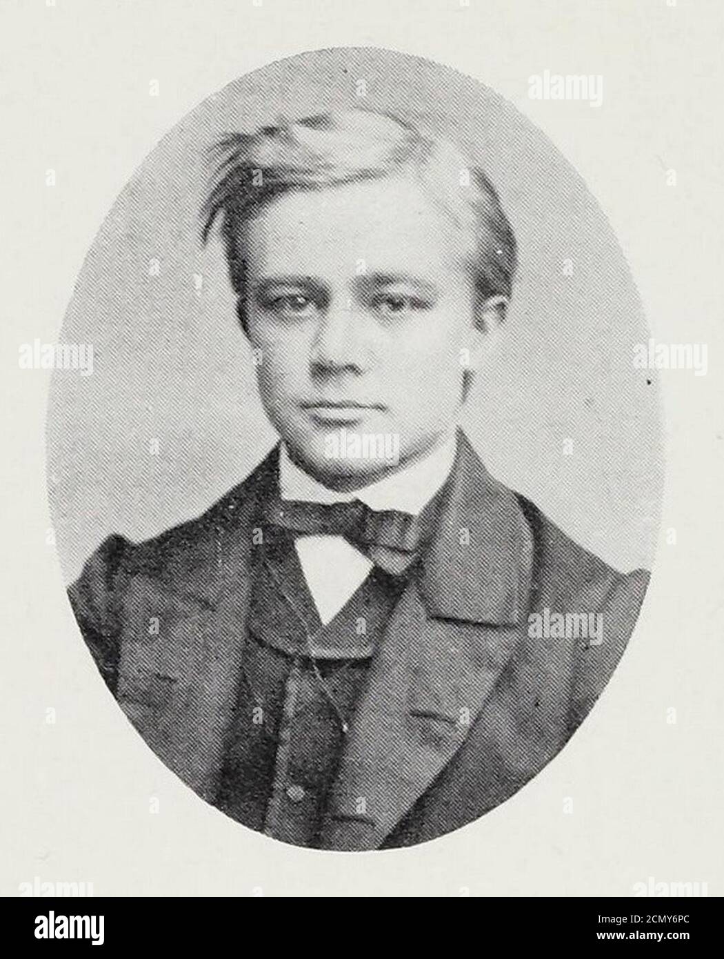 Jon Lauritz Quisling I fra Stud 1862. Foto de stock
