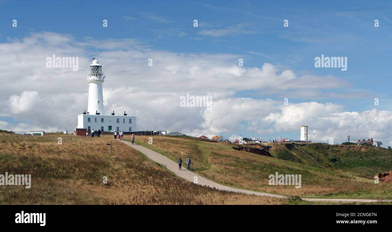 Faros Flamborough Foto de stock