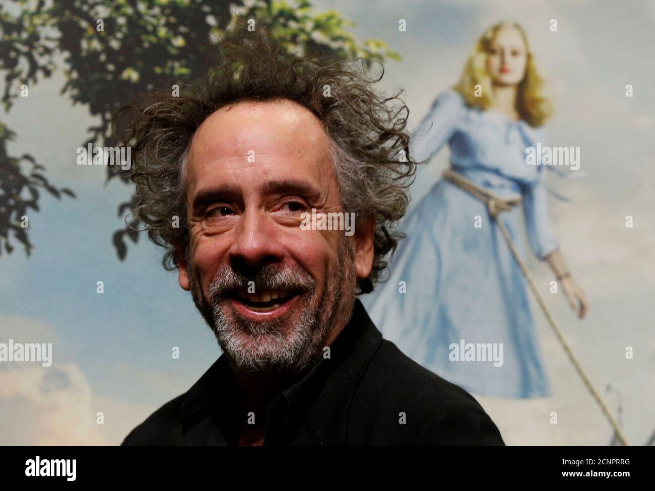 Director Tim Burton attends a news conference to promote his film "Miss  Peregrine's Home for Peculiar Children" in Tokyo, Japan, January 31, 2017.  REUTERS/Toru Hanai Fotografía de stock - Alamy