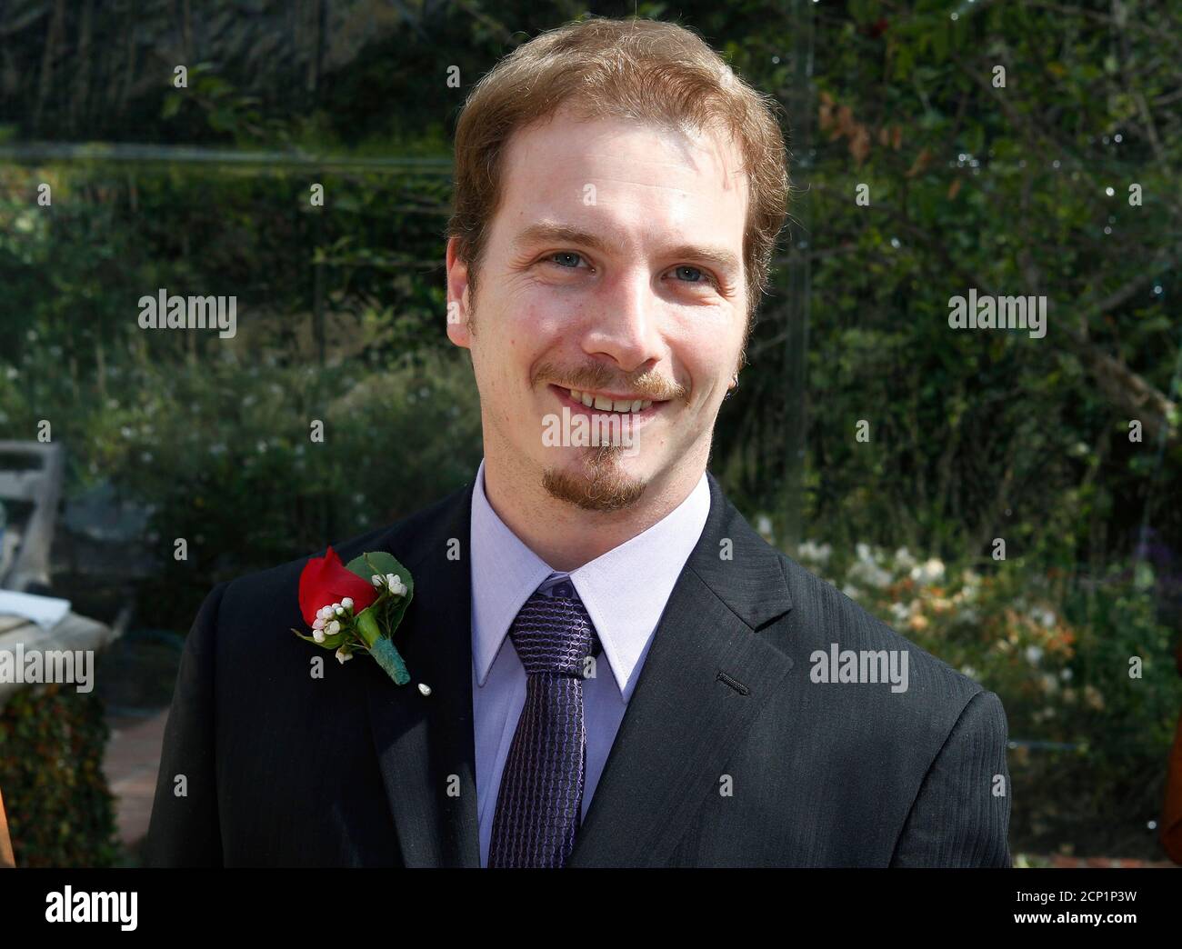 Adrien Morot, nominado al Premio de la Academia de Canadá por el mejor  logro en el maquillaje para la 'versión de Barney', se presenta en un  almuerzo que celebra a los nominados