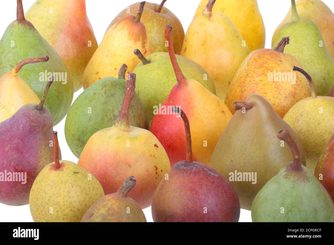Varias variedades de pera, Freisteller, Alemania, Europa Foto de stock