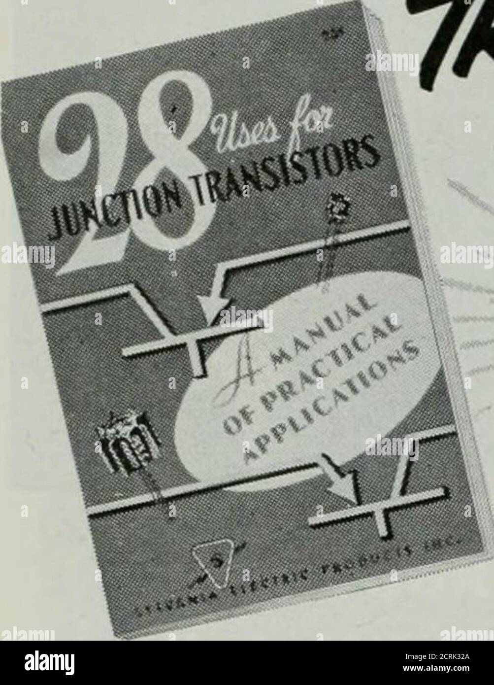 . QST. V. -ps?tMSHrof Transoik X construye tus propias DISPOSITIVOS TRANSISTOR • micrófono dinámico • preamplificador de audio • amplificador de audio de cinco waft • multivibrador • oscilador de 100 KC • voltímetro de CC• medidor de fuerza de campo encontrarás instrucciones completas para ely muchos otros dispositivos de almacenamiento igualmente útiles en el nuevo folleto de Sylvanias. Este nuevo folleto es una necesidad para cualquiera interesado en obtener una práctica de primera mano oi el transistor. Cada una de las tecircuits ha sido diseñado por Sylvania en-gineers, construido alrededor de Sylvania transistores yprobado en Sylvania Laboratorios para darle acompilación de pr Foto de stock