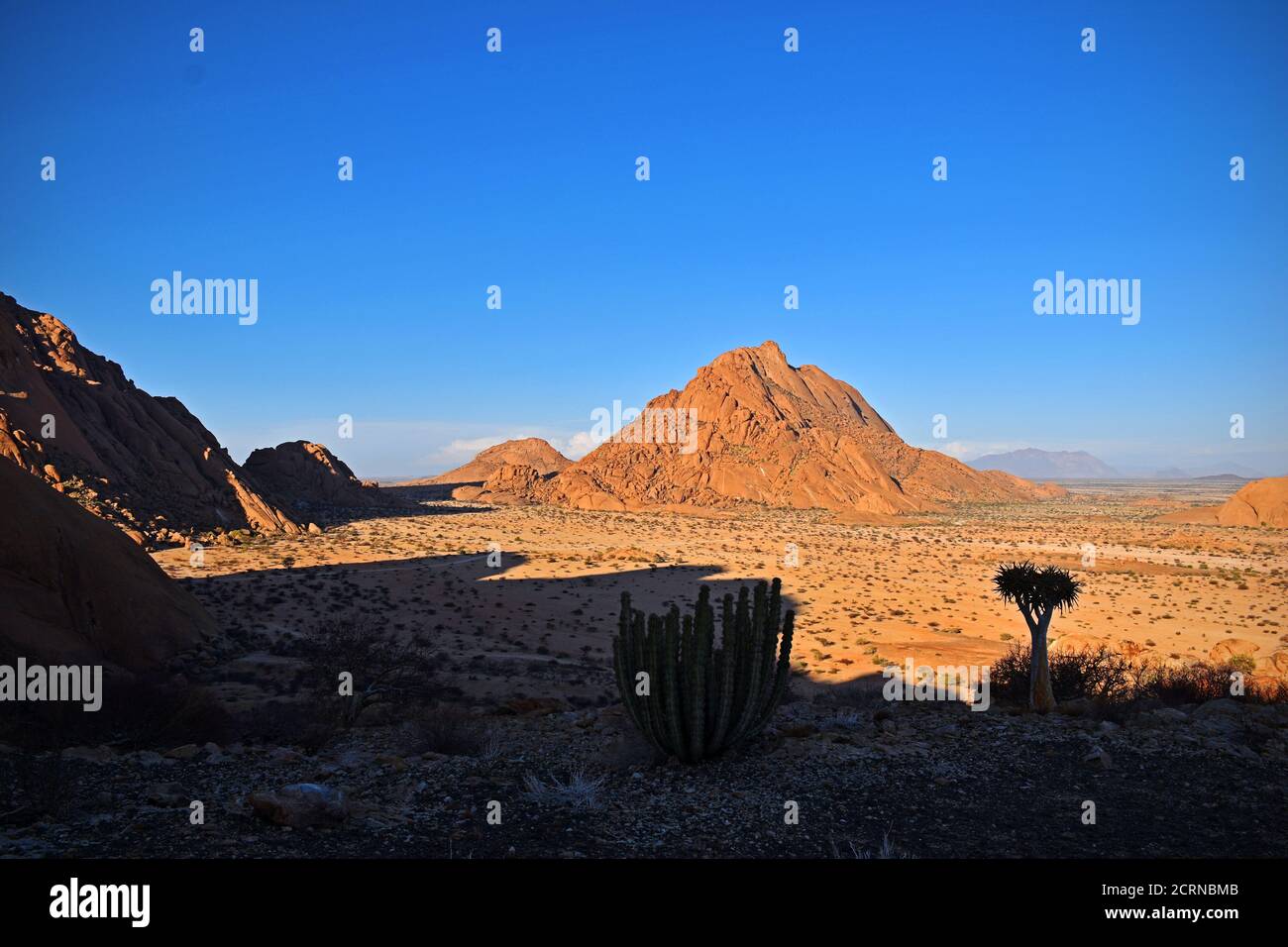 Spitzkoppe en Namibia Foto de stock