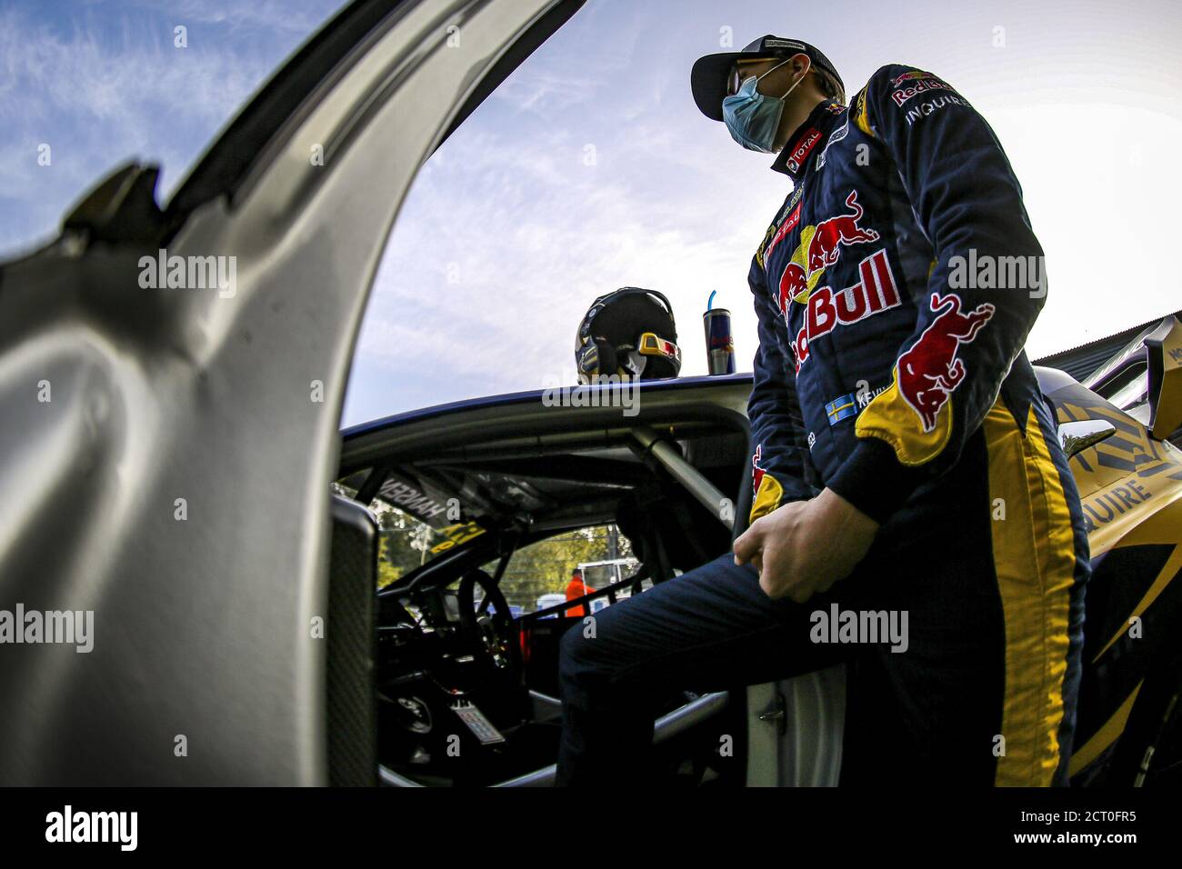 HANSEN Kevin (SWE), Team Hansen (SWE), Peugeot 208, retrato durante el Neste World RX de Riga-Letonia, 5ª ronda de la FIA World Rallycross Cham 2020 Foto de stock