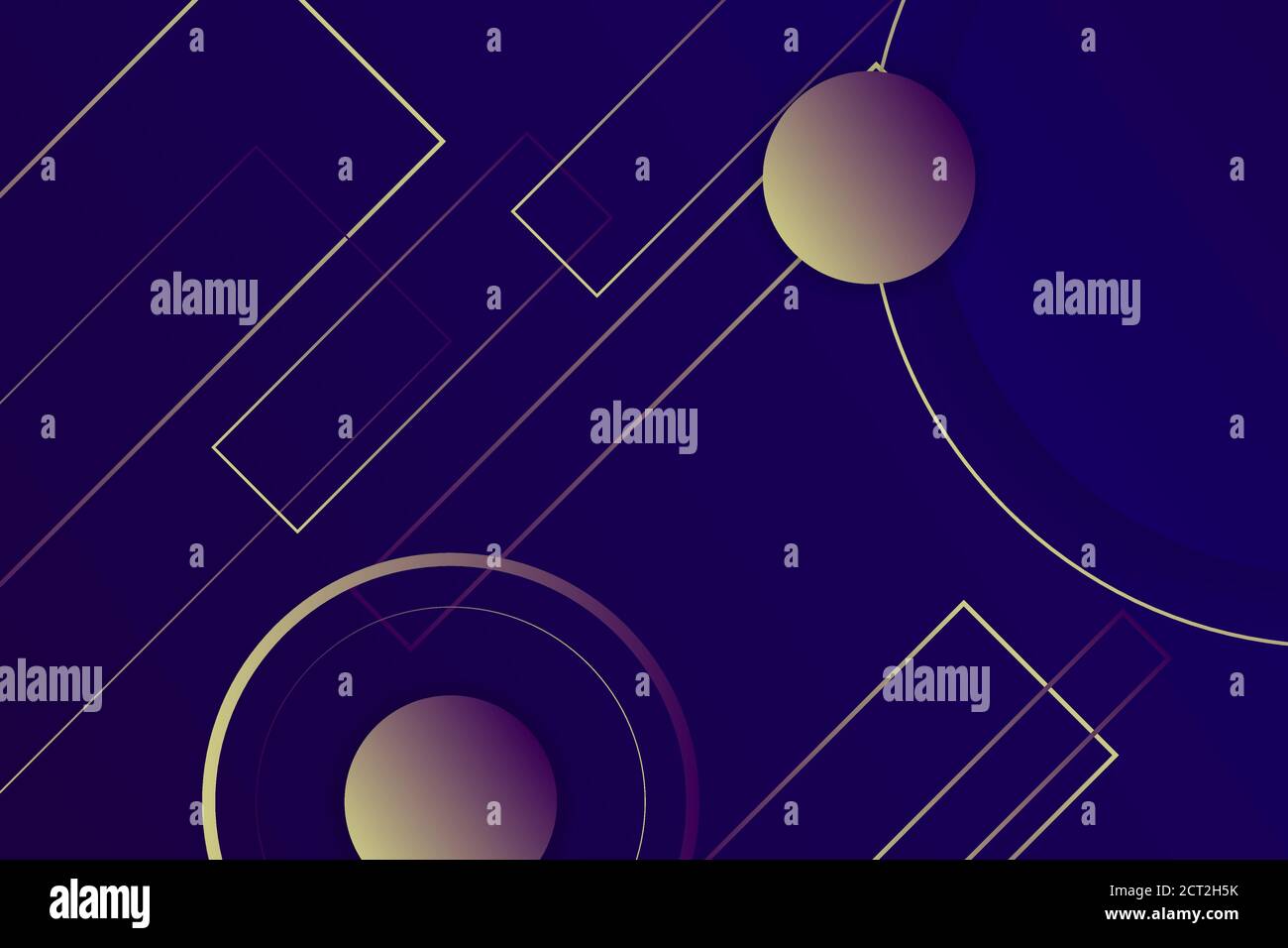 Página de inicio de Hipster 3d colores de neón violeta oscuro Ilustración del Vector