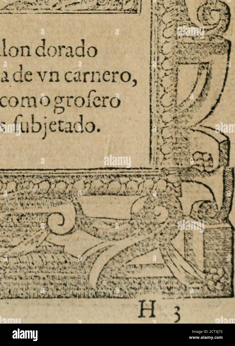 . Los emblemas de Alciato : traducidos en rhimas españolas ... . b. TJ o B E.UL TJ U Foto de stock
