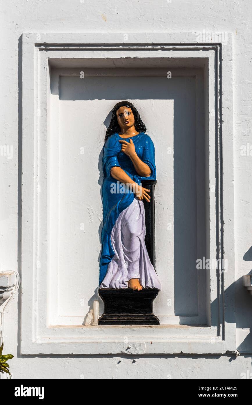 Iglesia de nuestra Señora de la Inmaculada Concepción, Panjim, Goa, India Foto de stock