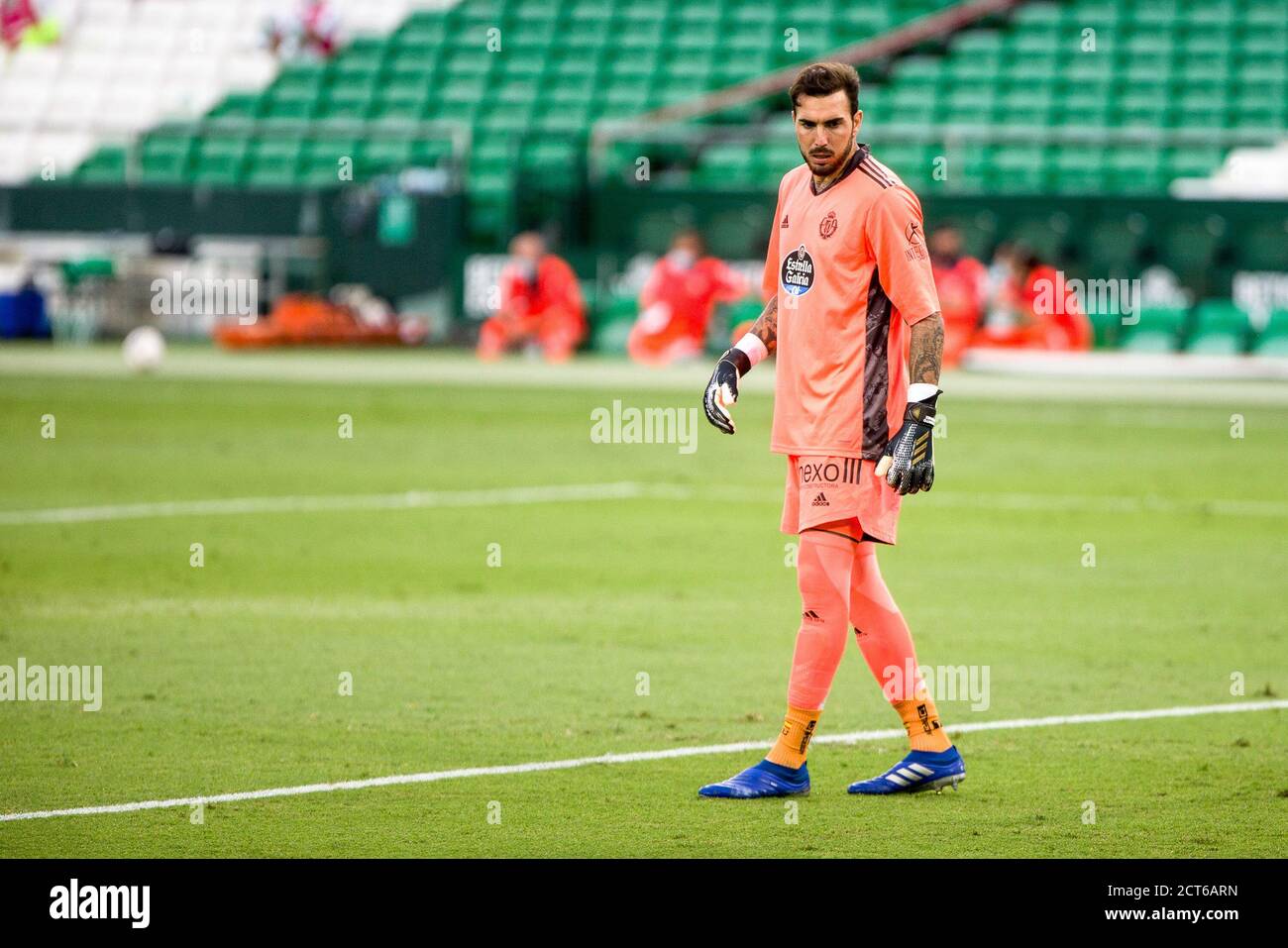 Roberto Jiménez del Real Valladolid durante el campeonato español la  Partido de fútbol Liga entre Real Betis Balompie y Real Valladolid En  septiembre Fotografía de stock - Alamy