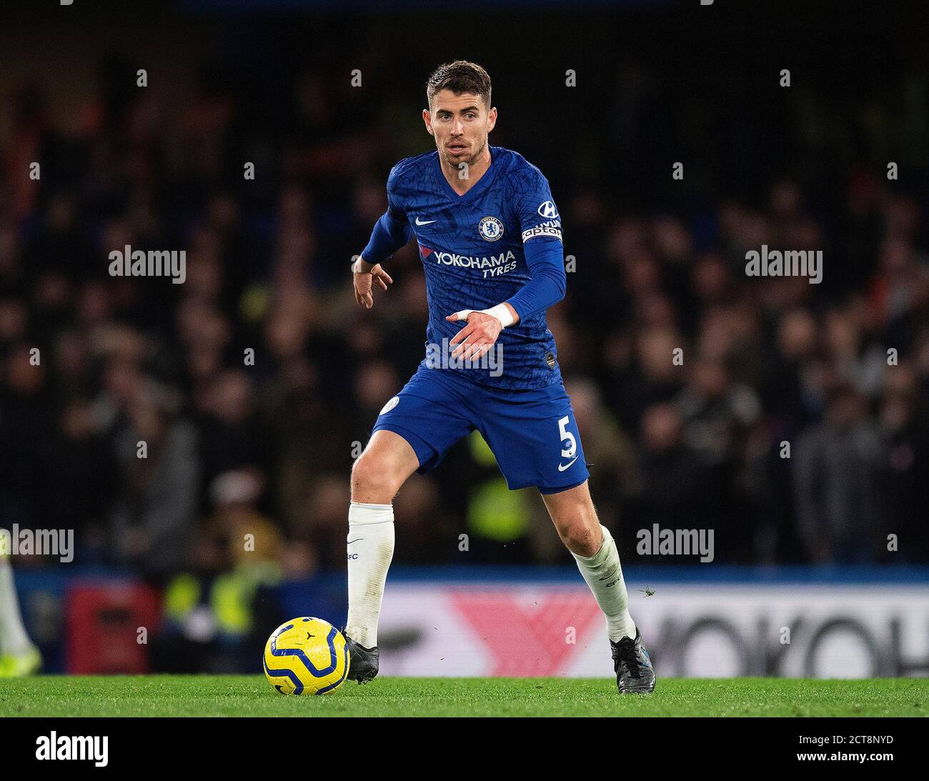 Jorginho del Chelsea. Chelsea contra West Ham. Premier League. CRÉDITO DE LA FOTO: © MARK PAIN / ALAMY FOTO DE STOCK Foto de stock