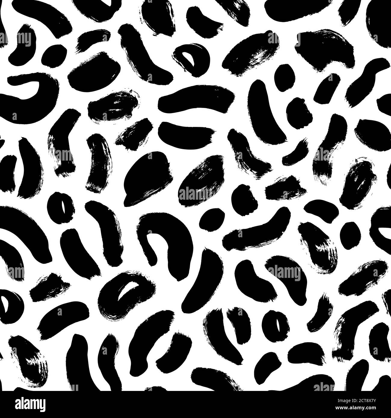 Diseño de patrón sin costuras de leopardo de piel animal. Ilustración del Vector