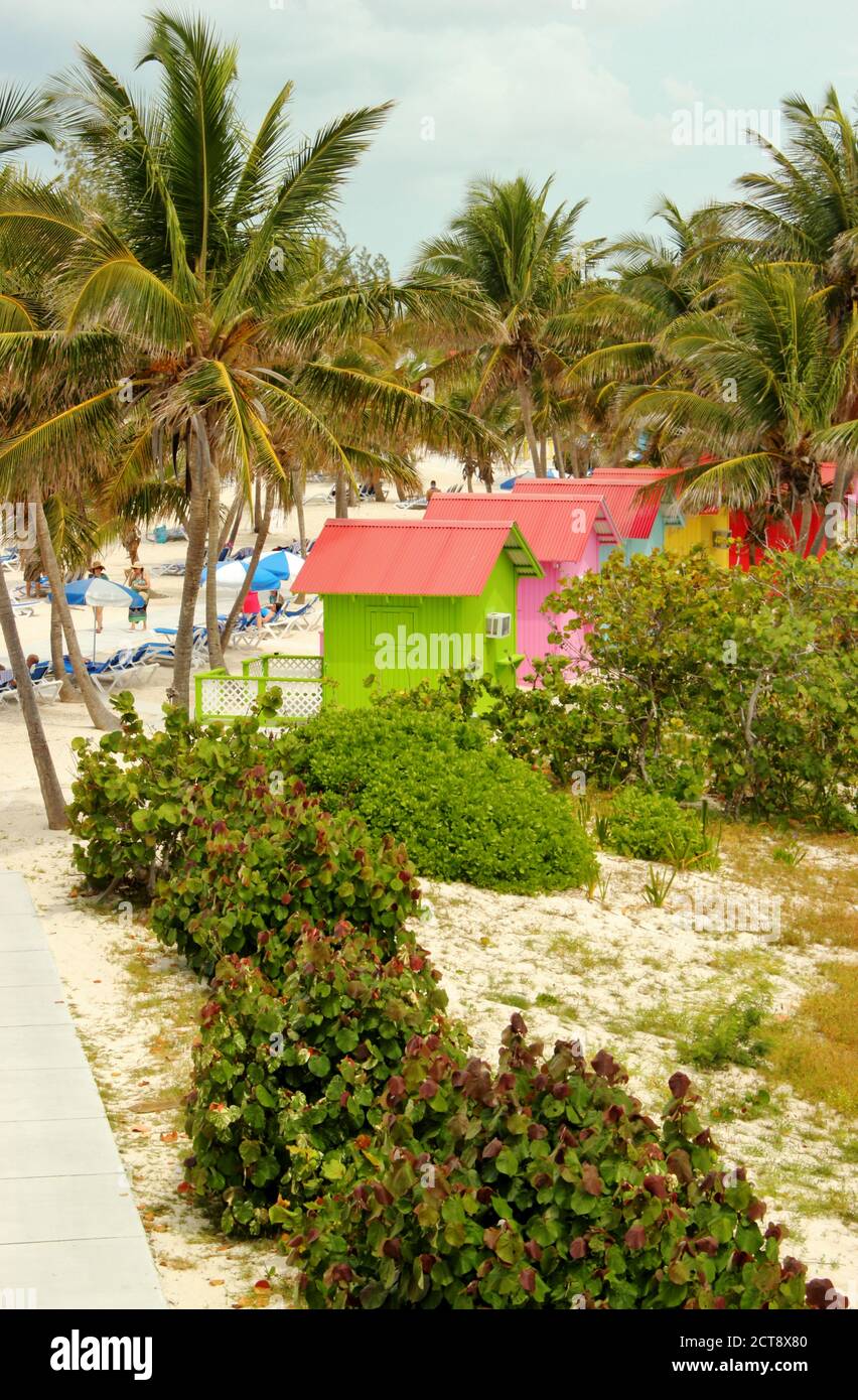 Princesa Cays en la isla de Eleuthera en las Bahamas Foto de stock