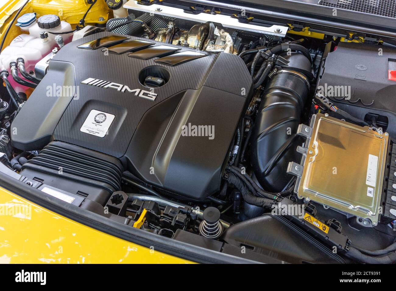 Hong Kong, China 28 de julio de 2020 : Motor Mercedes-AMG A45S 28 2020 de  julio en Hong Kong Fotografía de stock - Alamy