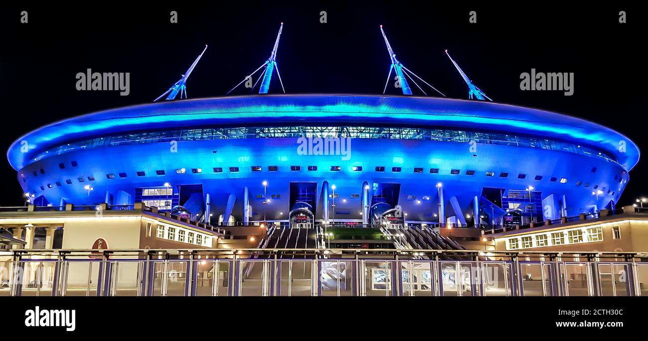 Estadio Gazprom Arena Estadio Del Club De Futbol Zenit San Petersburgo Rusia Fotografia De Stock Alamy Estadio Gazprom Arena Estadio Del Club De Futbol Zenit San Petersburgo Rusia Fotografia De Stock Alamy
