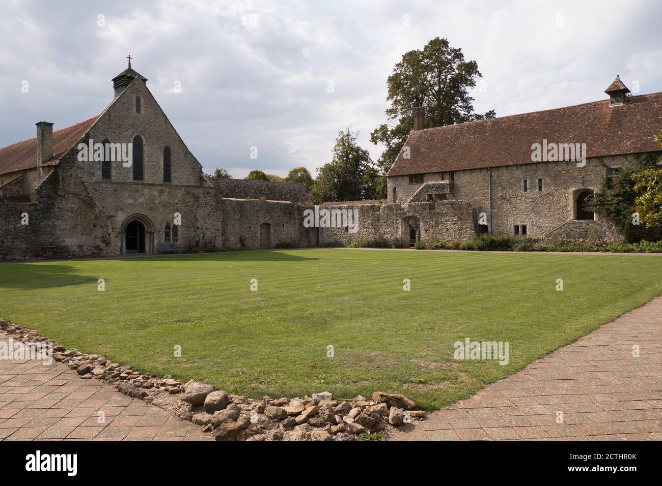 Abadía de Beaulieu en beaulieu Hampshire, Inglaterra Foto de stock