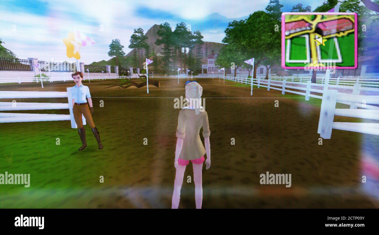Barbie Horse Adventures - Sony PlayStation 2 PS2 - Editorial usar solo  Fotografía de stock - Alamy