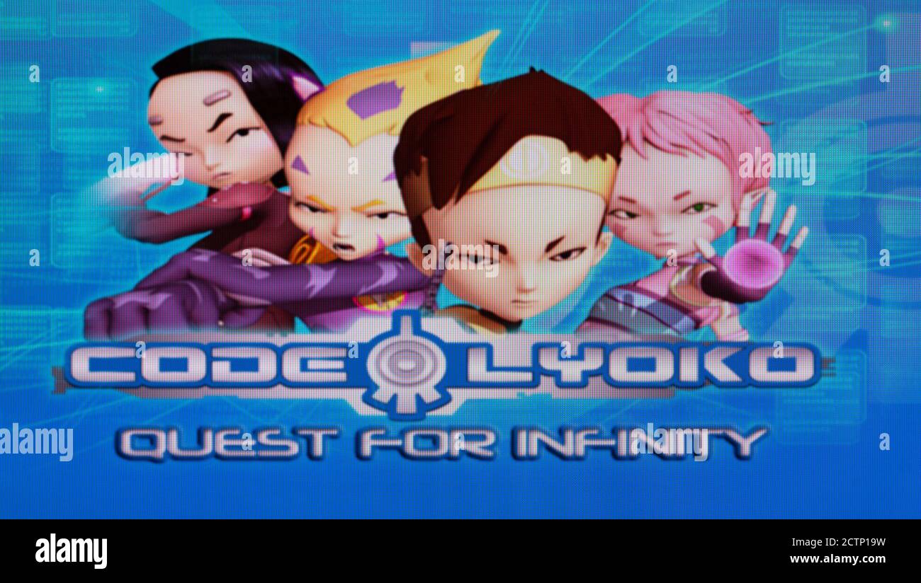 Code Lyoko - Quest for Infinity - Sony PlayStation 2 PS2 - sólo para uso  editorial Fotografía de stock - Alamy