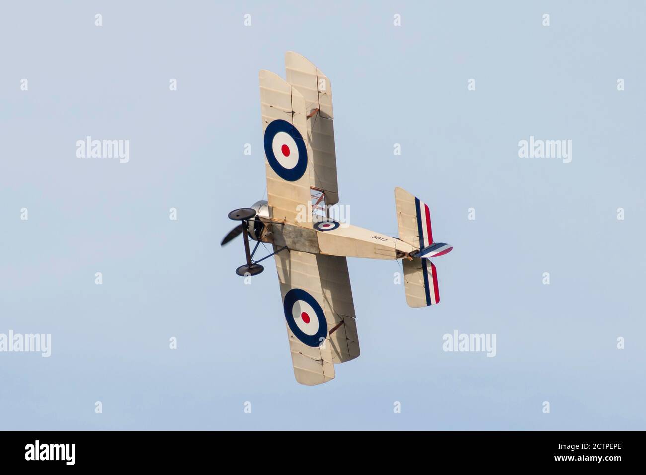 El Sopowith Pup Era Un Avión De Combate Biplano De Un Solo Asiento Británico Construido Por La