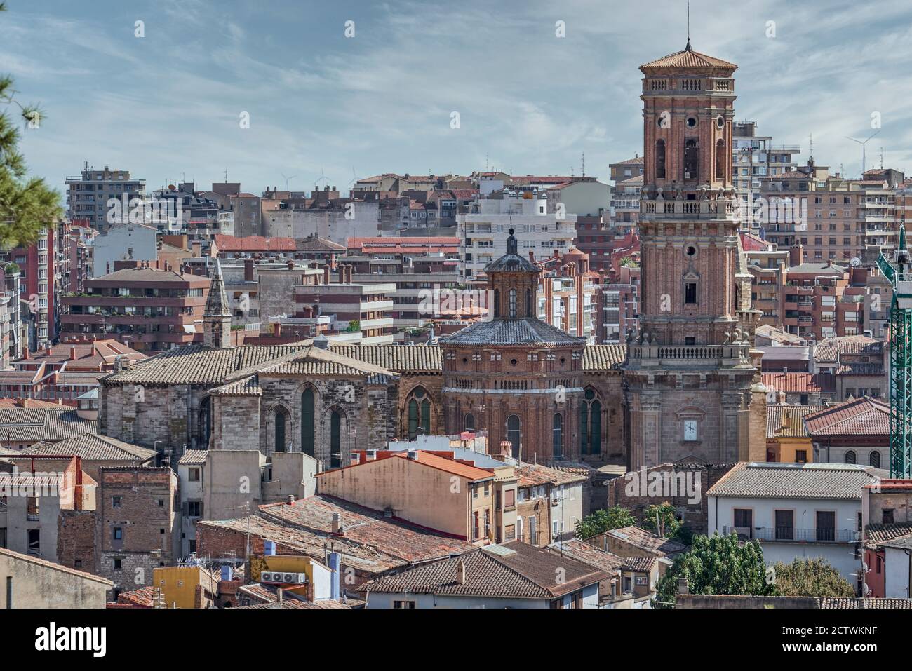 La Catedral de Santa María en la ciudad de Tudela. Monumento Nacional
