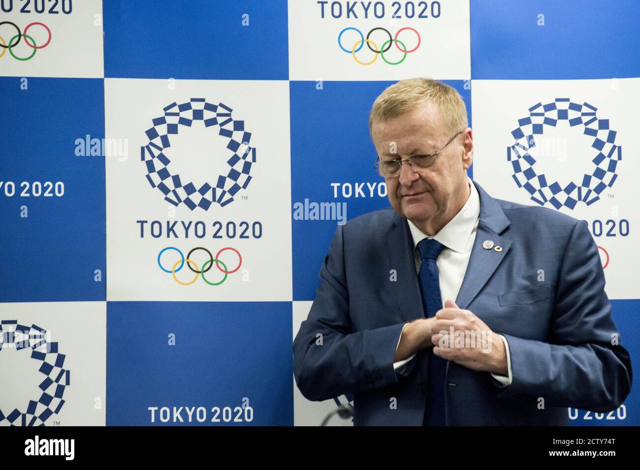 30 de junio de 2017 - Tokio, Japón - John Coates, Vicepresidente Comité Olímpico Internacional (COI) y Presidente de de Coordinación del COI para los Juegos Olímpicos de