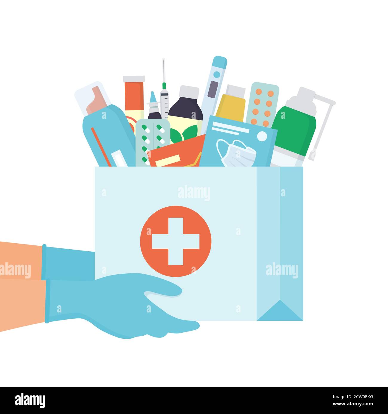 Antibiotic ointment para que sirve Imágenes vectoriales de stock