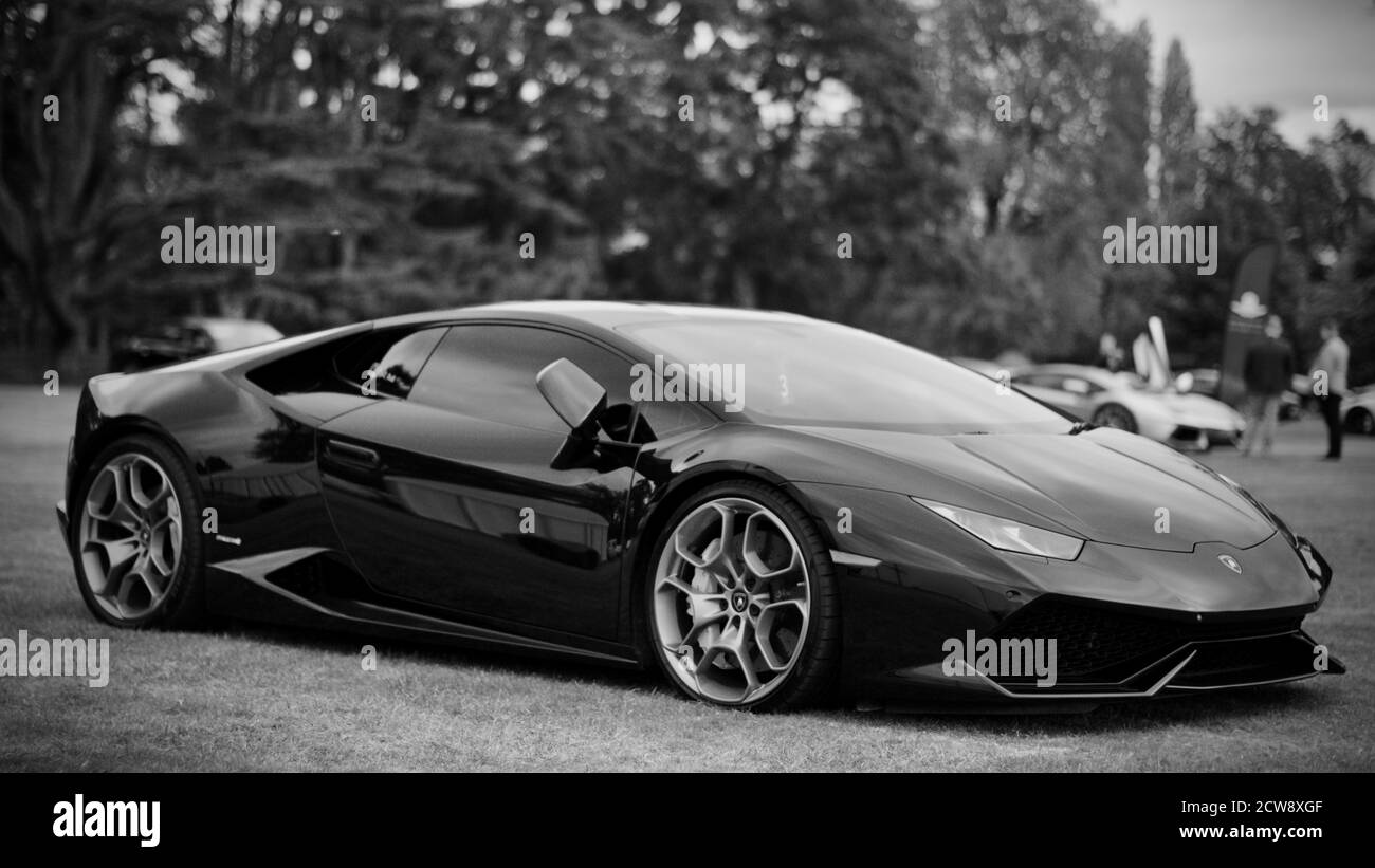 Lamborghini huracan performante Imágenes de stock en blanco y negro - Alamy