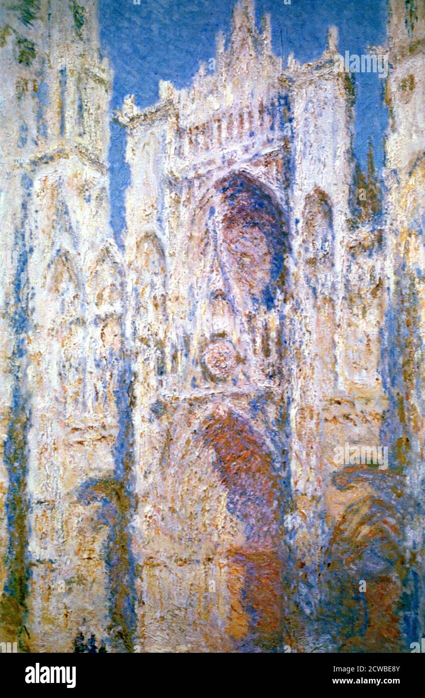 Painting rouen cathedral fotografías e imágenes de alta resolución - Alamy