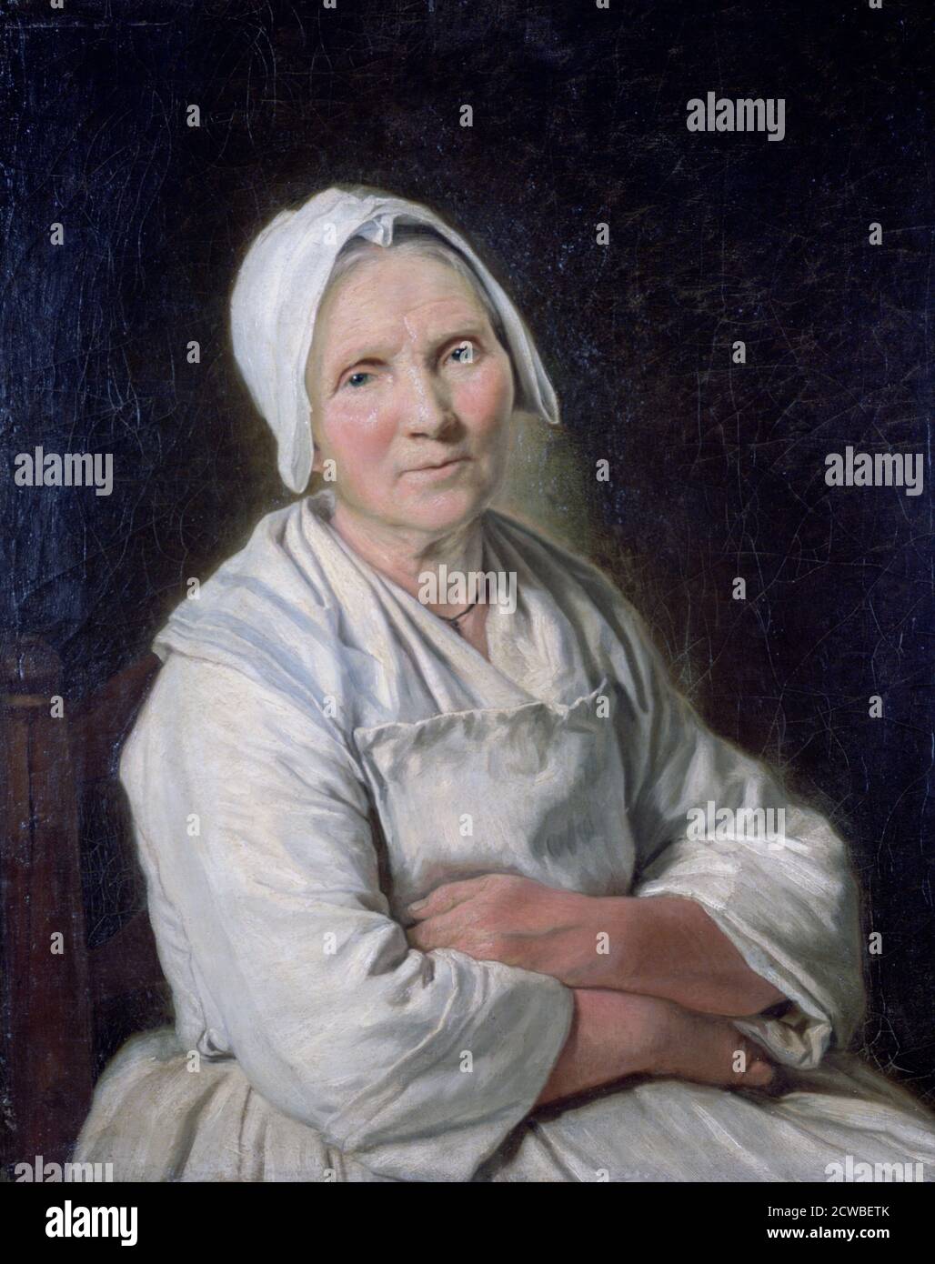 Mujer mayor', c1725-1778. Artista: Francois Duparc. Francoise Duparc  (1726-1778) fue una pintora barroca nacida en España que más tarde vivió en  Francia Fotografía de stock - Alamy