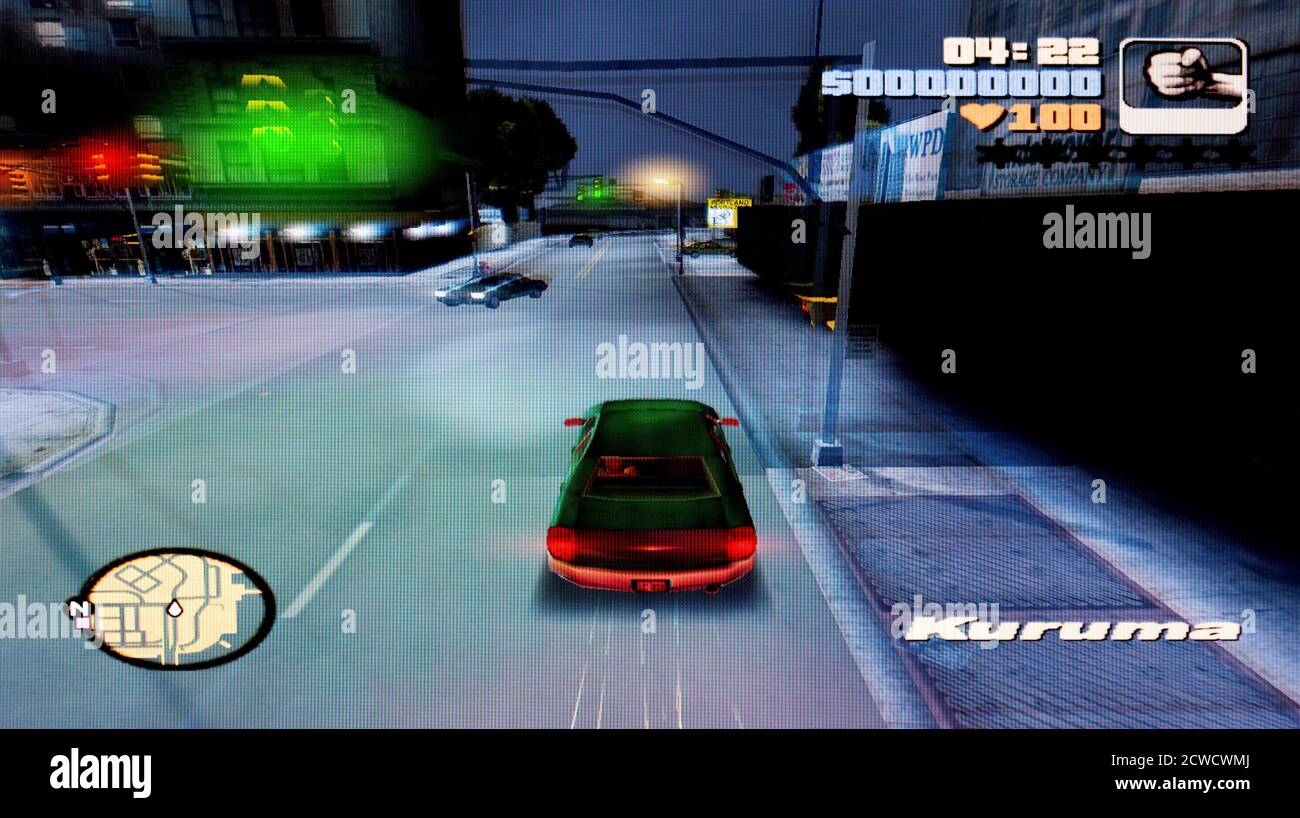 Grand Theft Auto III - Sony PlayStation 2 PS2 - Sólo para uso editorial  Fotografía de stock - Alamy
