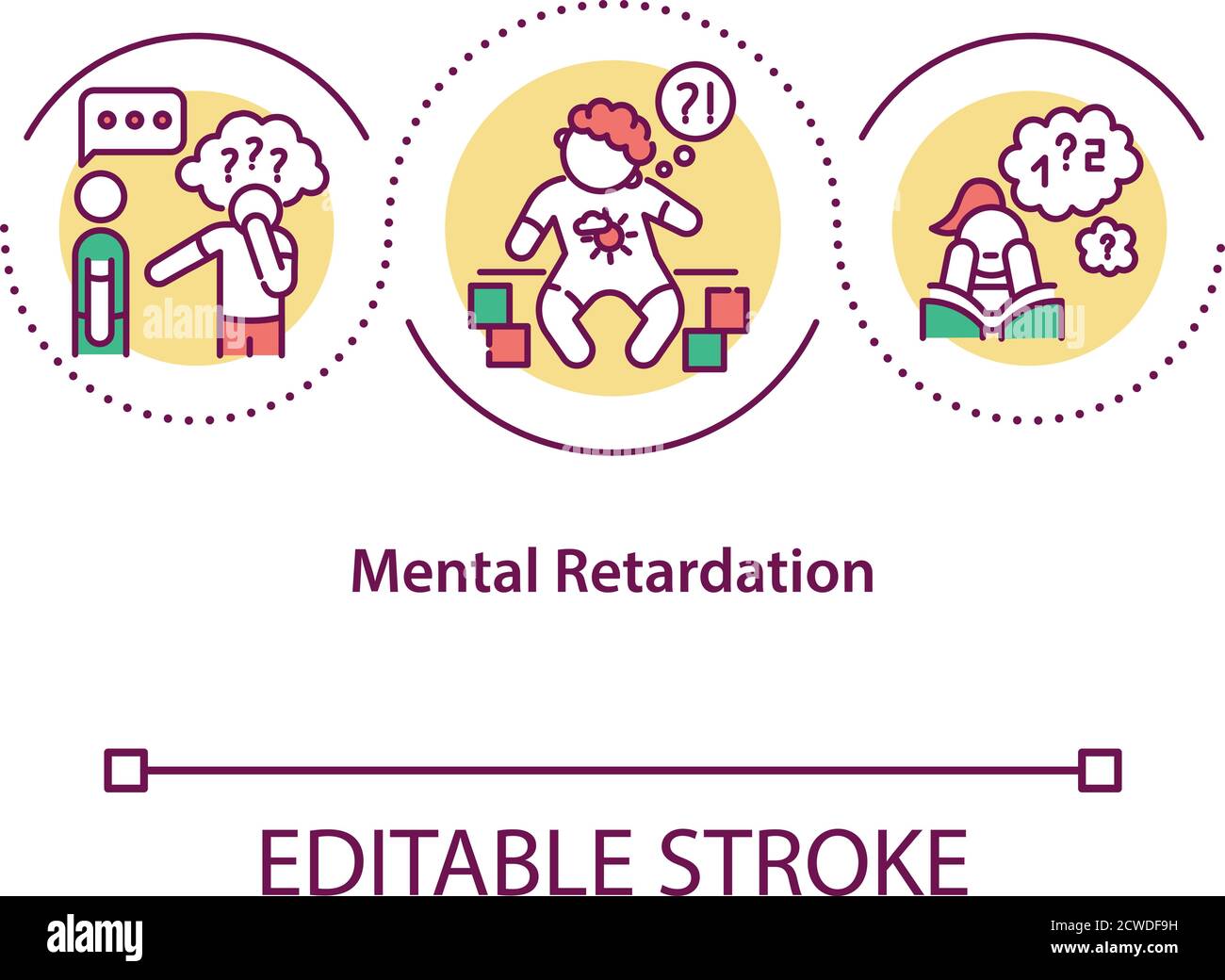 retraso-mental-im-genes-vectoriales-de-stock-alamy