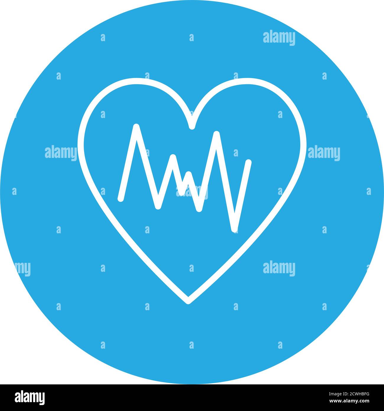 Monitorización Cardiovascular Icono De Línea Logotipo Y Pictograma